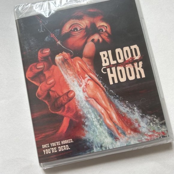 Vinegar Syndrome Blood Hook Bluray-extra features-widescreen-80s-Don Winters-NEW